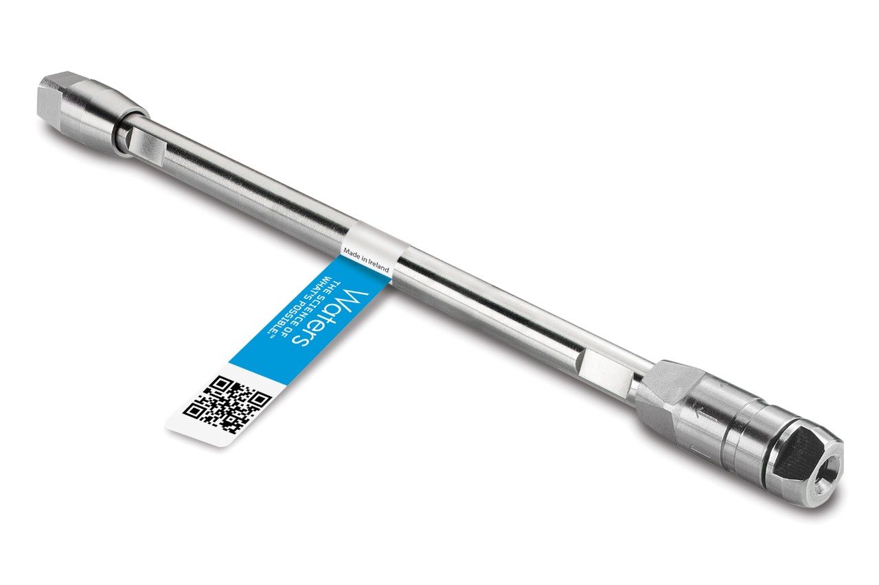 XSelect Premier 2.5 µm UHPLC色谱柱，带VanGuard FIT保护柱以延长色谱柱使用寿命。