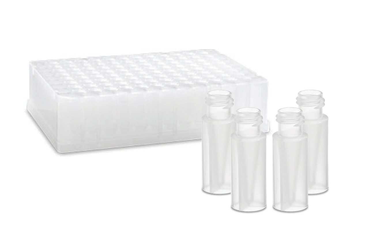 Reduce sample losses due to non-specific binding (NSB) and ionic interactions with QuanRecovery Vials and Plates with MaxPeak High Performance Surfaces.  