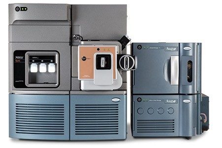 The ionKey/MS System with the ACQUITY UPLC M-Class System and the Xevo TQ-XS Mass Spectrometer.