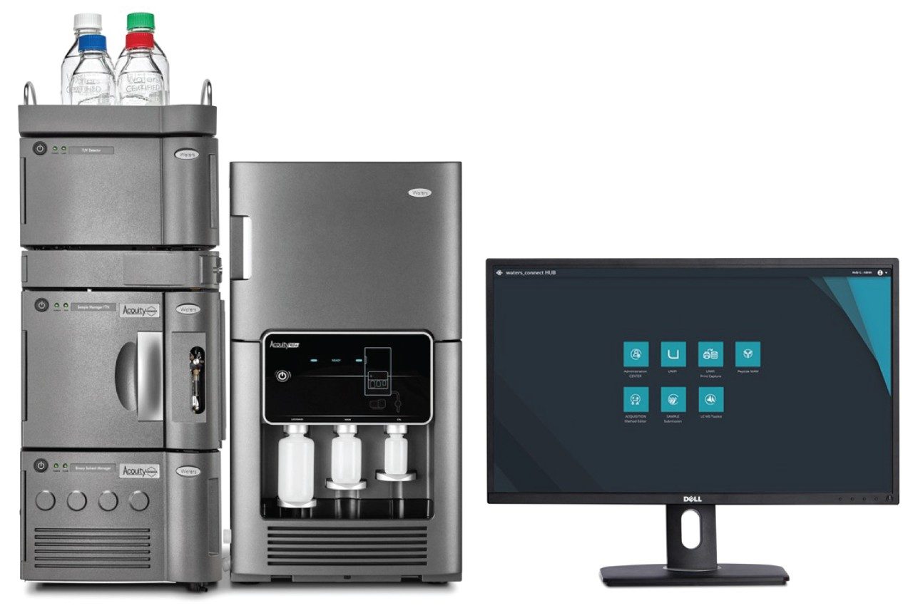 Components of the BioAccord LC-MS System with ACQUITY Premier.