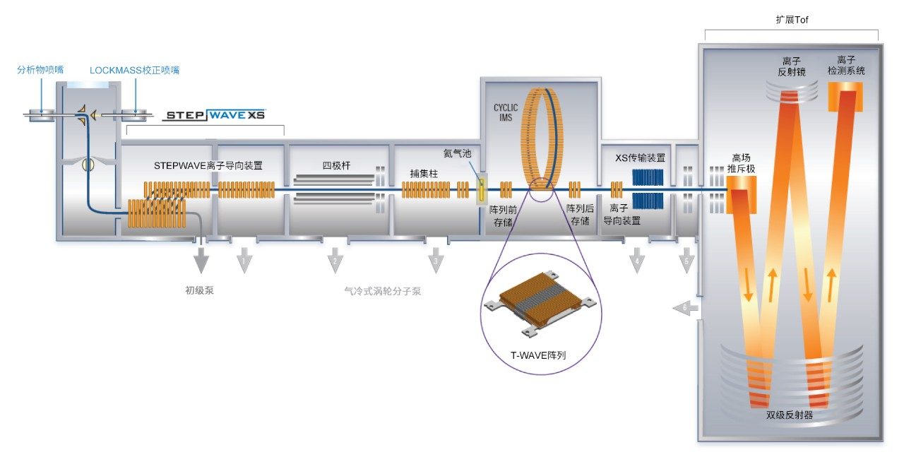 SELECT SERIES Cyclic IMS仪器示意图